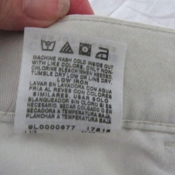 Riders By Lee Jeans Womens Size 8 M Beige Straight Leg Casual or Work Casual - Picture 6 of 12